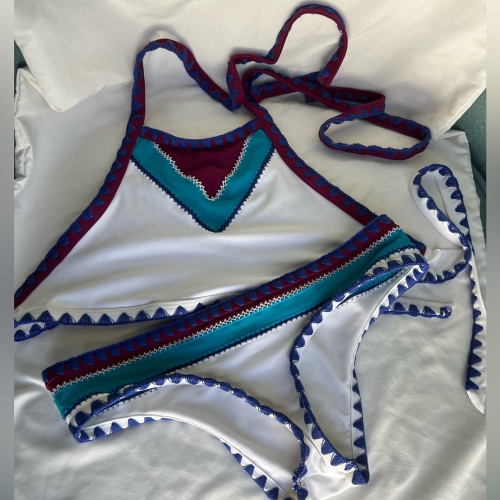 Same Swim LA stitched bikini set!